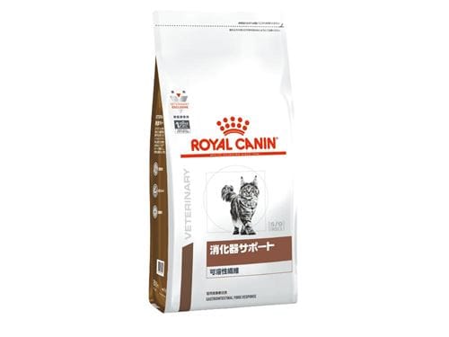 ロイヤルカナン 食事療法食 猫用 消化器サポート 可溶性繊維 ドライ 4kg(3182550775588)